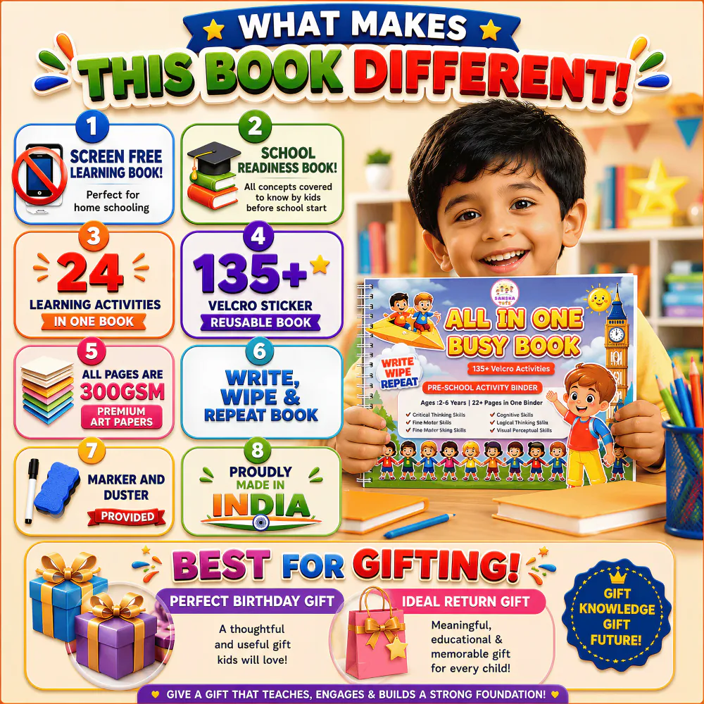 Perfect gift for birthdays, Diwali, baby showers, school admissions, and more