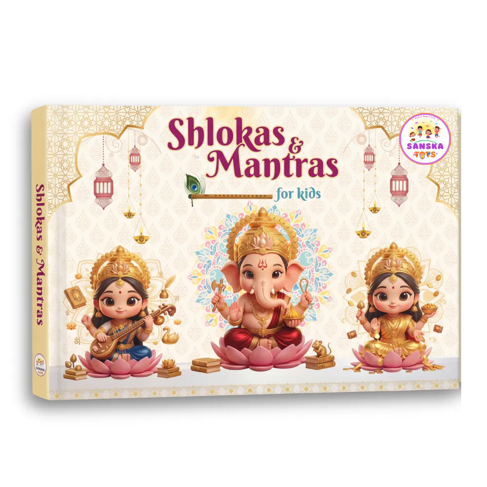 SanskaTots Shlokas and Mantras Board Book